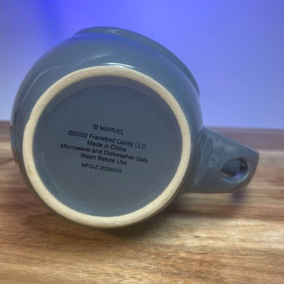 Black Panther Marvel Comics Wakanda Superhero Bubble Mug Spoon Hole - Picture 3 of 7